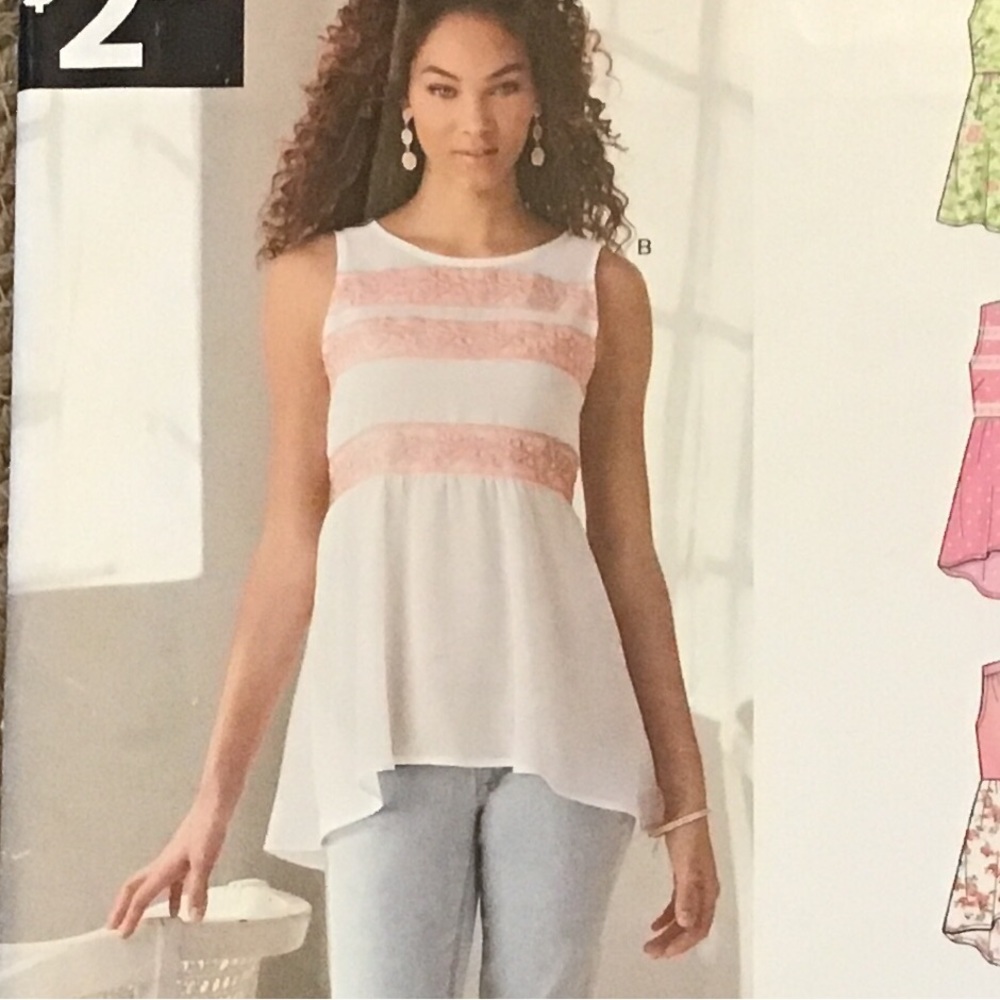 Uncut blouse pattern - Picture 2 of 4